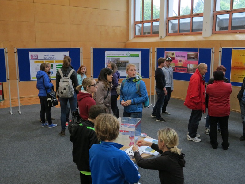 Patienteninformationstag im Rahmen des Leukämiehilfelaufs 2013